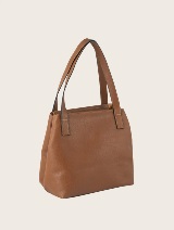 Geantă shopper Miri cu fermoar - Maro_4160258