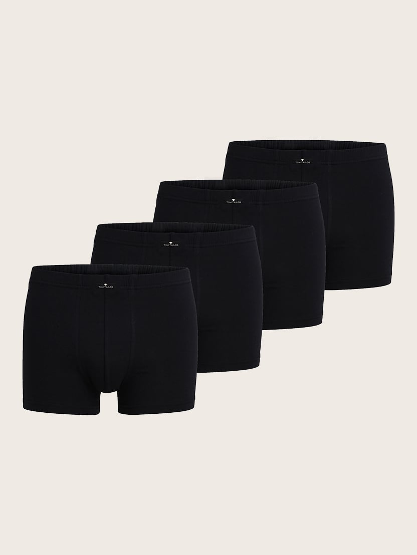 Set de patru perechi de boxeri uni - Negru-706056061-0930-16