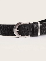Curea din piele naturală - Negru_7975656