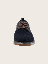 Pantofi eleganţi cu şiret - Albastru_1907694