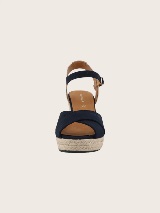 Sandale sa platformom - Plava_7014232