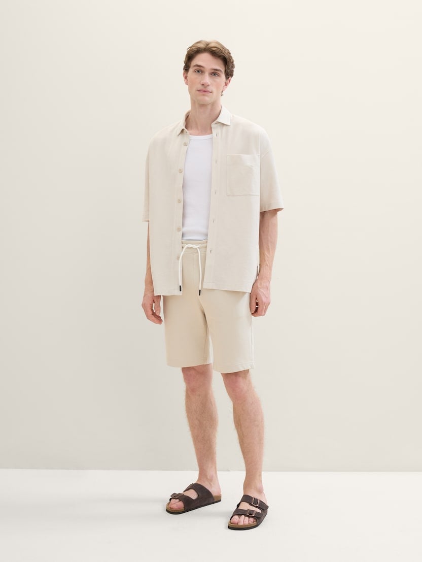  Pamučne kratke pantalone - Bež-1041801-10336-15