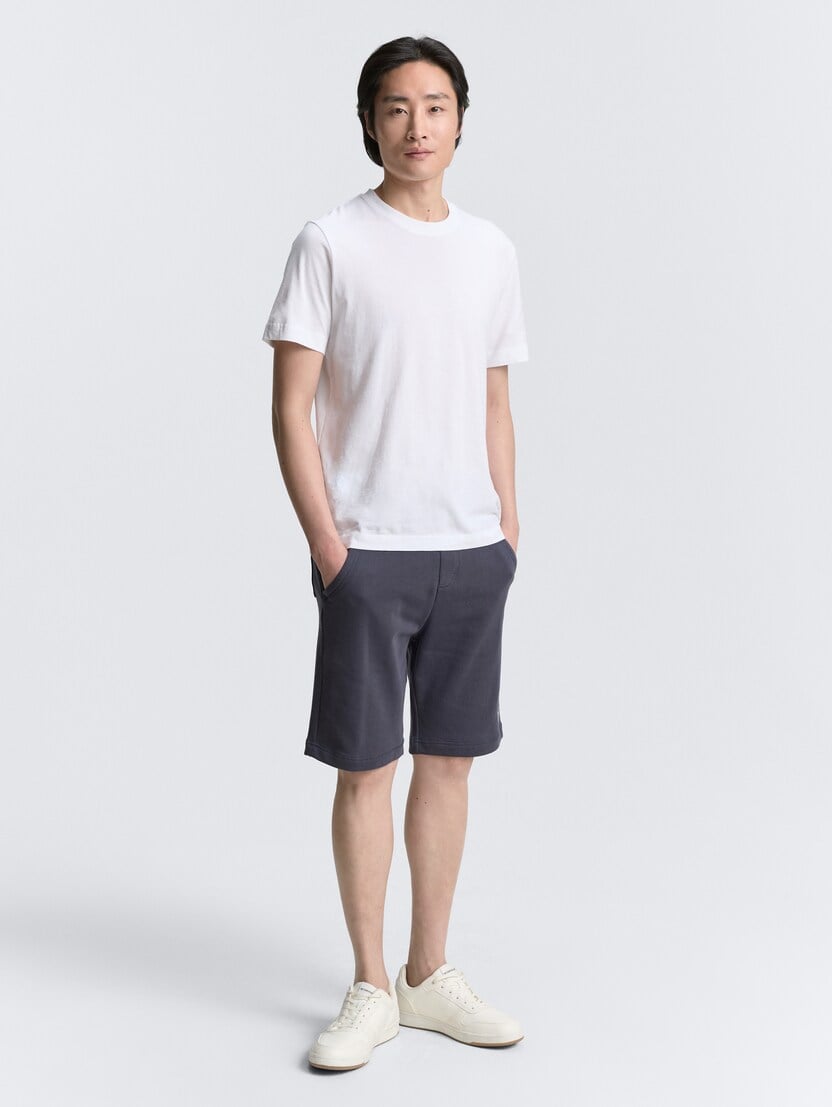  Pantaloni scurţi de trening din bumbac - Gri-1046748-10306-16