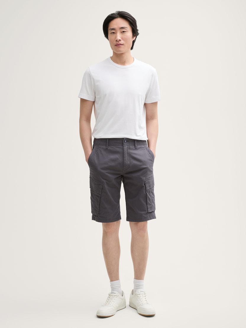 Pantaloni scurţi cargo - Gri_2488672