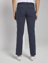 Pantaloni chino texturaţi - Albastru_8696452
