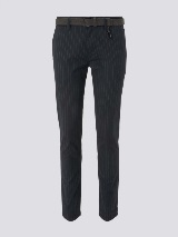 Pantaloni chino texturaţi - Albastru_8696452