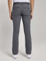 Pantaloni chino texturaţi - Gri_9841390