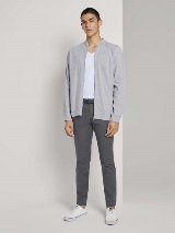 Pantaloni chino texturaţi - Gri_9841390
