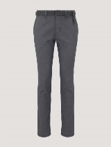 Pantaloni chino texturaţi - Gri_9841390