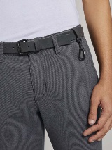 Pantaloni chino texturaţi - Gri_9841390