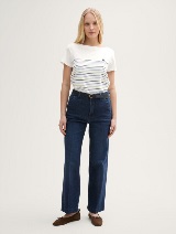 Tricou în dungi - Alb_8992282