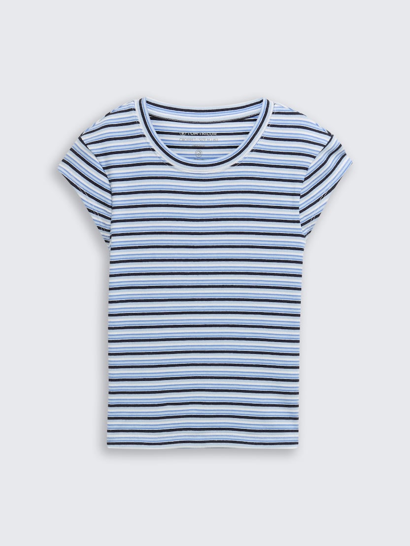 Tricou în dungi - Model/Mai multe culori_4569113