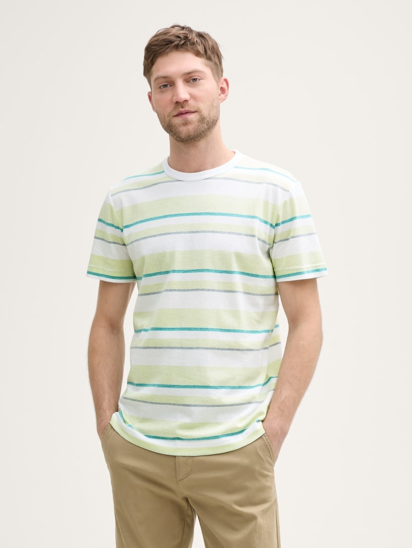  Tricou în dungi - Model/Mai multe culori-1045812-37629-16