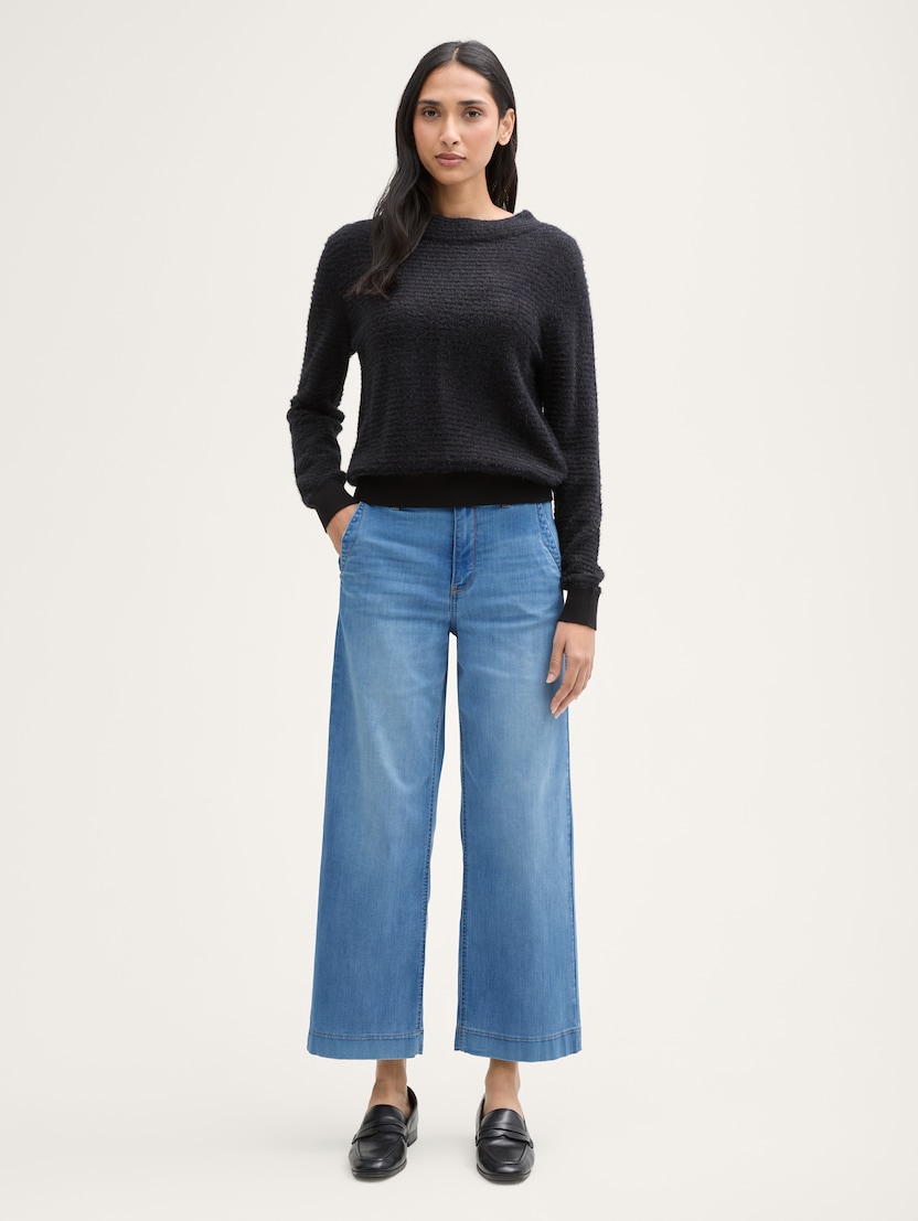  Blugi culotte - Albastru-1045728-10151-16
