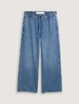 Blugi culotte - Albastru_6882659