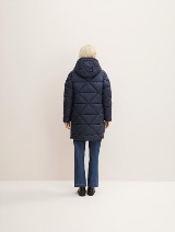 Duga pernata jakna - Plava_8279894