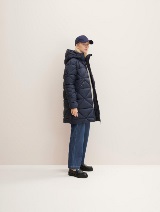 Duga pernata jakna - Plava_8279894