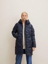 Duga pernata jakna - Plava_8279894