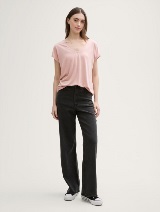 Tricou solid - Roz_1004163