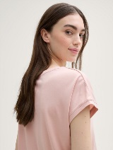 Tricou solid - Roz_1004163