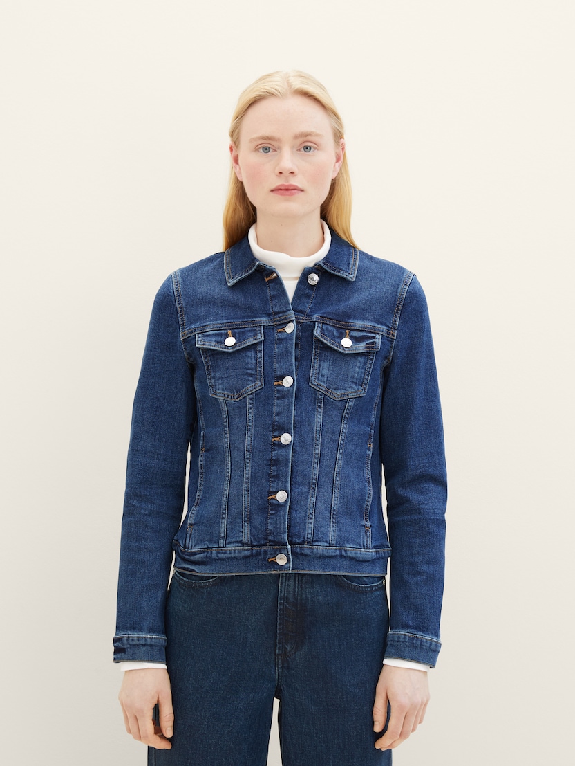 Jachetă din denim - Albastru-1041046-10119-16