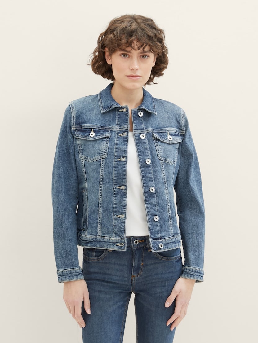 Jachetă din denim - Albastru-1041047-10120-16
