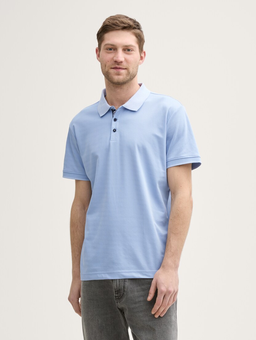 Jersey polo-majica - Plava_1904248