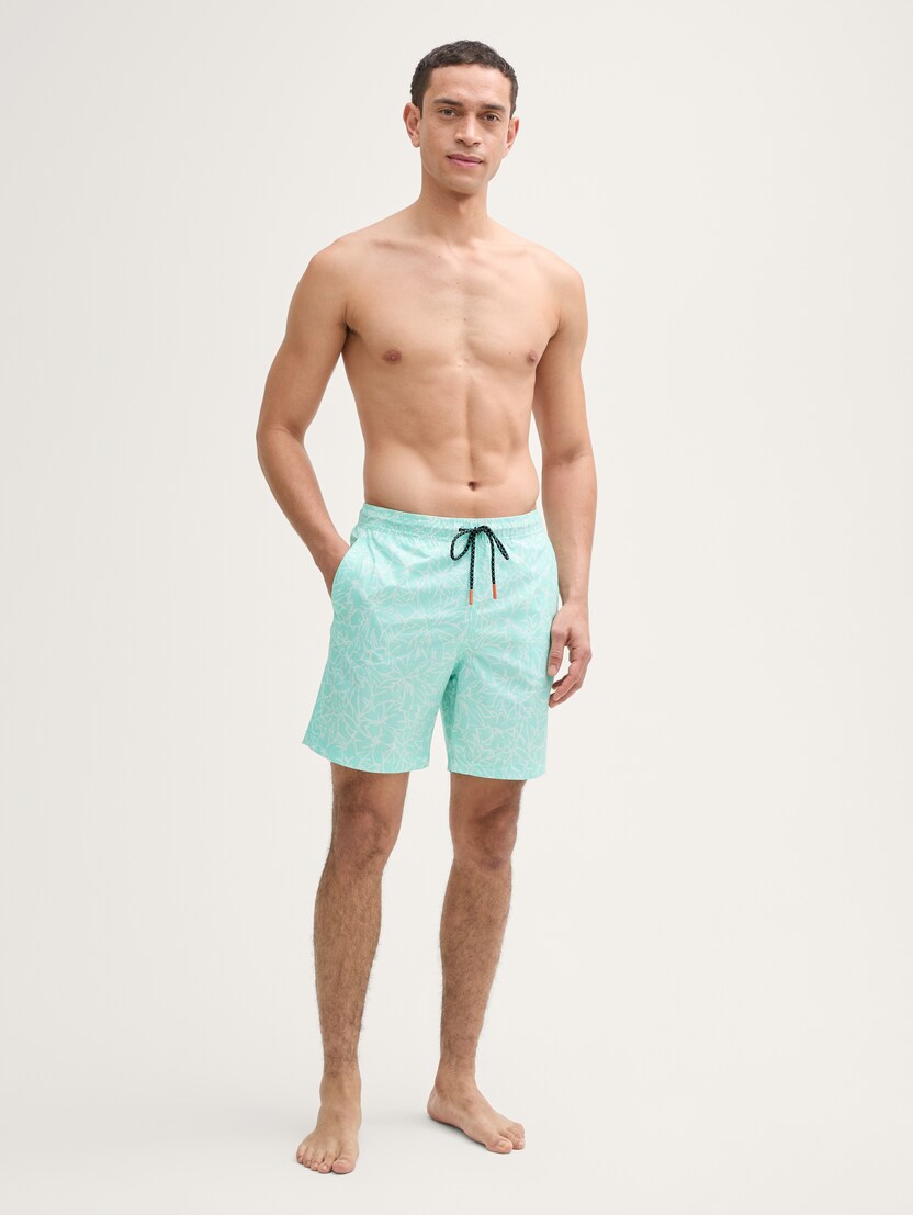 şort de baie cu imprimeu integral - Model/Mai multe culori_37218