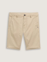 Čino kratke pantalone sa minimalnim printom - Bež_5740980