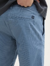 Pantaloni scurţi chino cu imprimeu minimalist - Albastru_210708