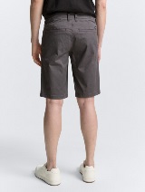 Pantaloni scurţi chino cu imprimeu minimalist - Gri_2444405