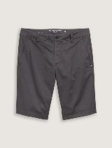 Pantaloni scurţi chino cu imprimeu minimalist - Gri_2444405