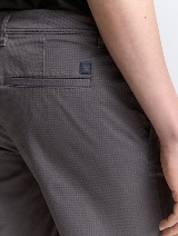 Pantaloni scurţi chino cu imprimeu minimalist - Gri_2444405
