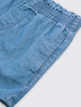 Pantaloni scurţi din denim - Albastru_1579154