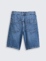 Pantaloni scurţi din denim - Albastru_4045069