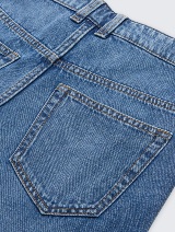 Pantaloni scurţi din denim - Albastru_4045069