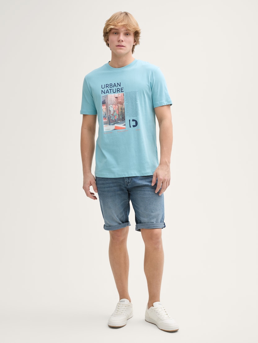 Pantaloni scurţi Piers - Albastru-1044990-10162-16
