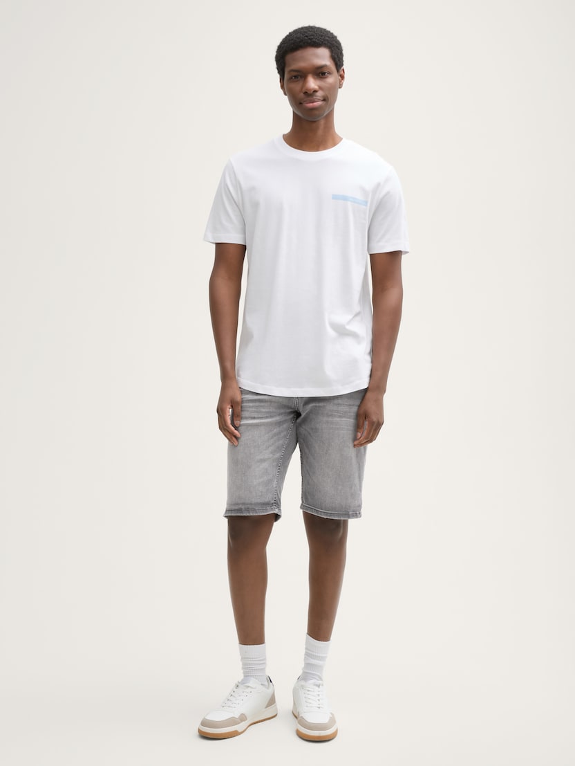 Pantaloni scurţi Piers - Gri-1044992-10218-16