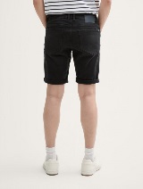 Pantaloni scurţi Josh regular fit jeans - Negru_3931318