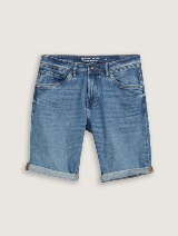 Pantaloni scurţi Josh regular fit jeans - Albastru_1572319