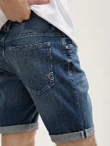 Pantaloni scurţi Josh regular fit jeans - Albastru_2312449