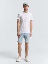 Josh kratke jeans hlače regular kroja - Plava_261869