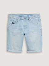 Josh kratke jeans hlače regular kroja - Plava_261869