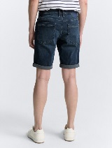 Pantaloni scurţi Josh regular fit jeans - Albastru_5236089
