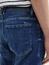 Pantaloni scurţi Josh regular fit jeans - Albastru_5878916