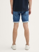 Josh kratke jeans hlače regular kroja - Plava_679130