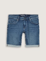 Josh kratke jeans hlače regular kroja - Plava_679130