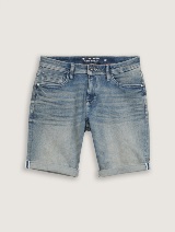 Pantaloni scurţi Josh regular fit jeans - Albastru_7768038