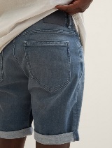 Josh kratke pantalone od teksasa klasičnog kroja - Plava_8132821