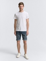 Josh kratke jeans hlače regular kroja - Plava_846159